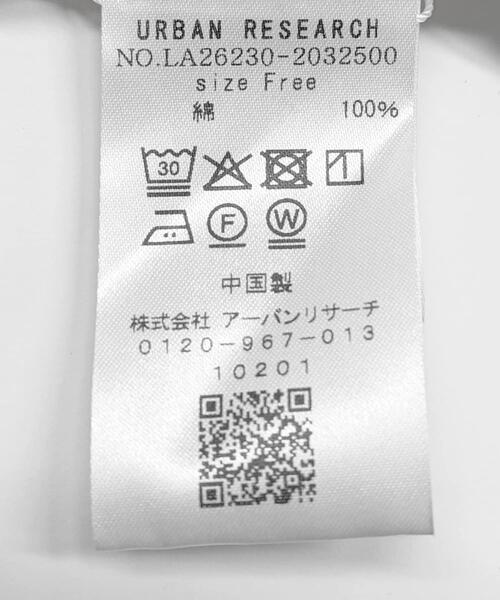 URBAN RESEARCH Sonny Label(アーバンリサーチサニーレーベル)の「フロントリボン楊柳ブラウス(シャツ/ブラウス・レディース・アイボリー/ブラック・FREE)」の10枚目の写真