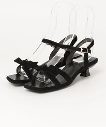 Daniella&GEMMA | スクエアトゥリボンサンダル(サンダル)