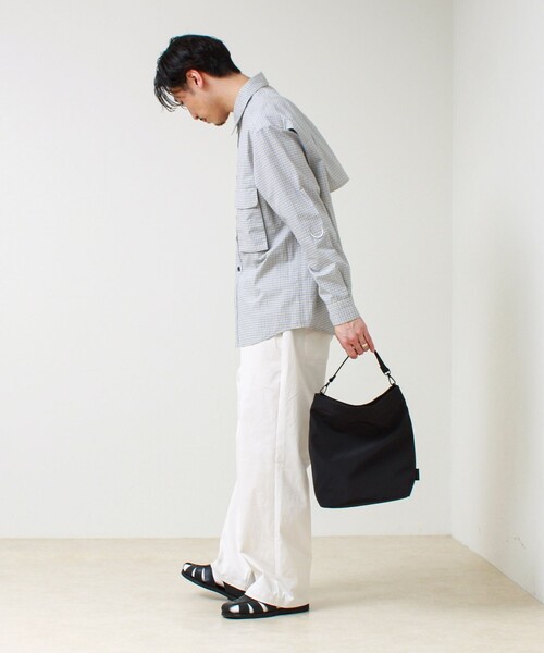 SML（エスエムエル）の「【SML/エスエムエル】2WAY SHOULDER BAG（ショルダーバッグ・メンズ・ブラック/オリーブ・FREE）」の10枚目の写真