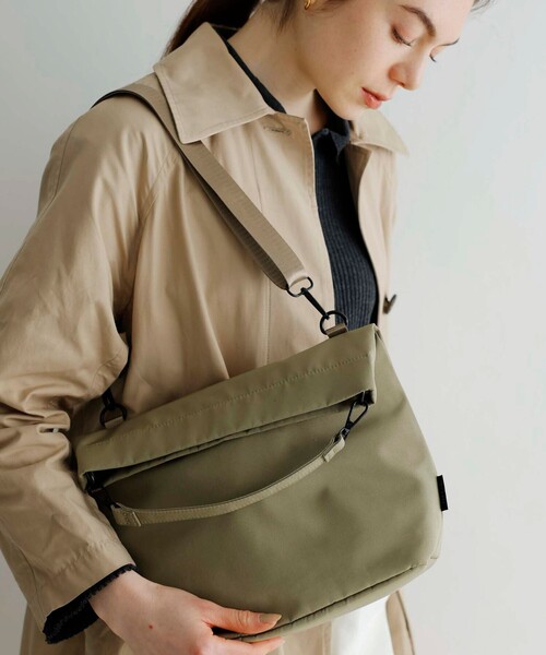 SML（エスエムエル）の「【SML/エスエムエル】2WAY SHOULDER BAG（ショルダーバッグ・メンズ・ブラック/オリーブ・FREE）」の6枚目の写真
