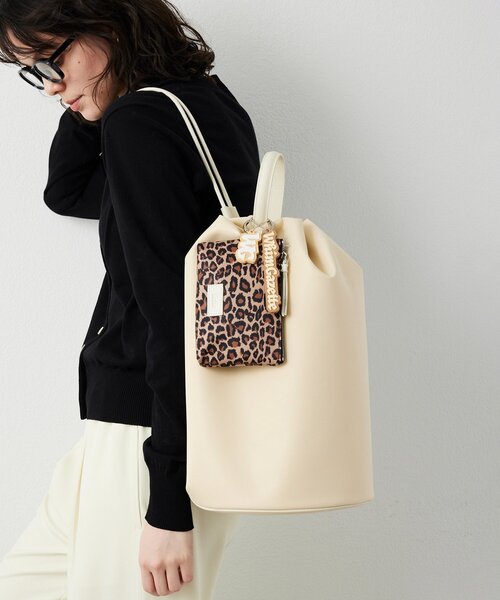 Whim Gazette（ウィムガゼット）の「【Hoaw.】ナイロンボンサック（ショルダーバッグ・レディース・ブラック/ホワイト系その他・FREE）」の3枚目の写真