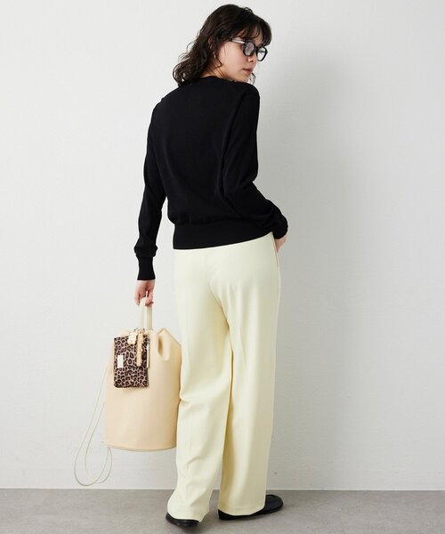 Whim Gazette（ウィムガゼット）の「【Hoaw.】ナイロンボンサック（ショルダーバッグ・レディース・ブラック/ホワイト系その他・FREE）」の5枚目の写真