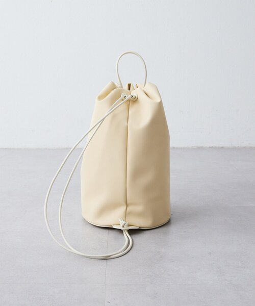 Whim Gazette（ウィムガゼット）の「【Hoaw.】ナイロンボンサック（ショルダーバッグ・レディース・ブラック/ホワイト系その他・FREE）」の8枚目の写真