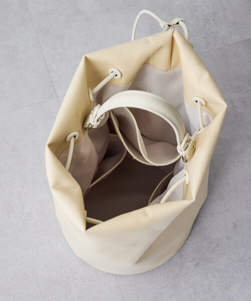 Whim Gazette（ウィムガゼット）の「【Hoaw.】ナイロンボンサック（ショルダーバッグ・レディース・ブラック/ホワイト系その他・FREE）」の12枚目の写真