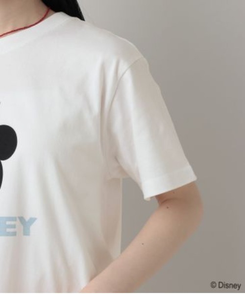 A part by(アパートバイ)の「アソートMickey_TEE(Tシャツ/カットソー・レディース・ネイビー/オフホワイト・FREE)」の16枚目の写真