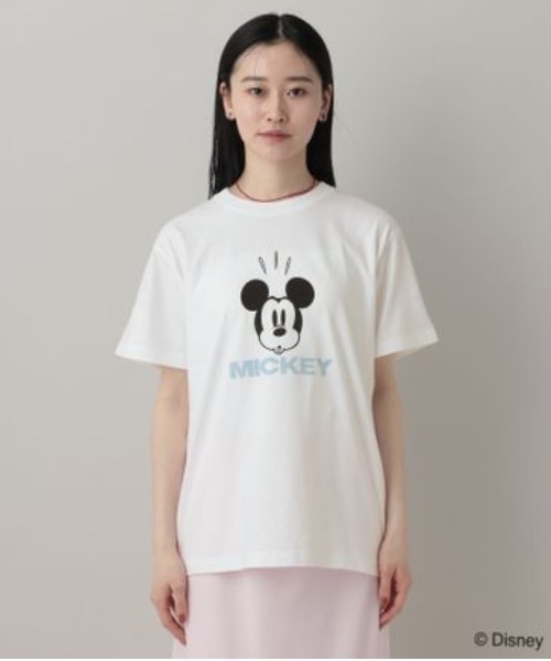 A part by(アパートバイ)の「アソートMickey_TEE(Tシャツ/カットソー・レディース・ネイビー/オフホワイト・FREE)」の12枚目の写真