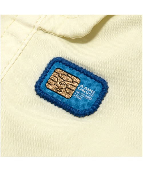 AAPE BY A BATHING APE（エーエイプバイアベイシングエイプ）の「AAPE MAIN WOVEN SHORTS（その他パンツ・メンズ・ライトブラック/アイボリー・MEDIUM/LARGE/SMALL/X-LARGE）」の9枚目の写真