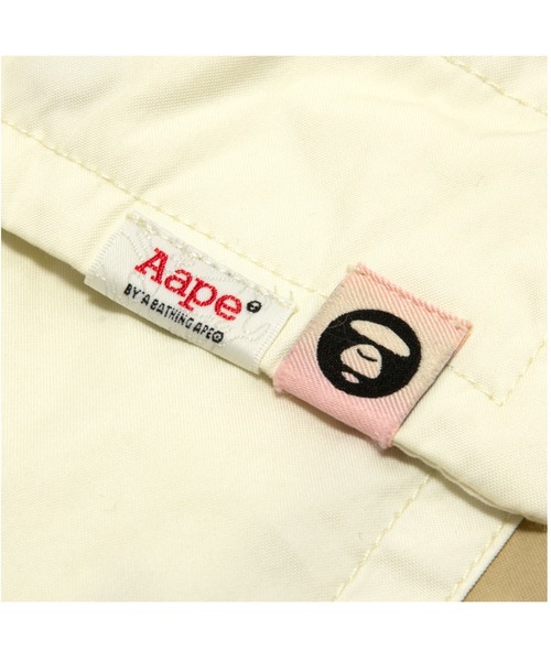 AAPE BY A BATHING APE（エーエイプバイアベイシングエイプ）の「AAPE MAIN WOVEN SHORTS（その他パンツ・メンズ・ライトブラック/アイボリー・MEDIUM/LARGE/SMALL/X-LARGE）」の10枚目の写真