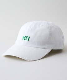 MEI | 【MEI/メイ】ピグメントローキャップ ウォッシュ加工 ダメージ加工(キャップ)