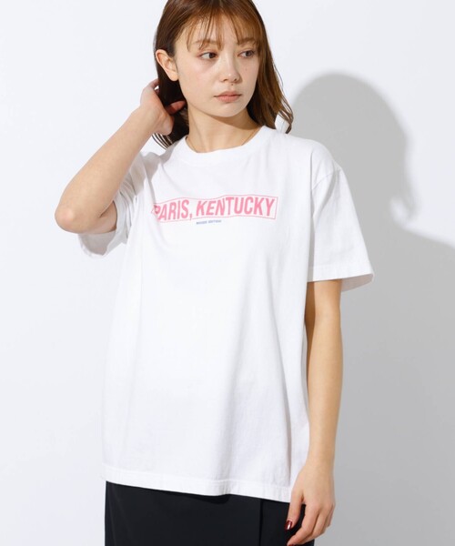 Rouge vif la cle（ルージュヴィフラクレ）の「【TRICOMER/トリコメル】ロゴTシャツ / プリントTシャツ（Tシャツ/カットソー・レディース・その他4/その他8/その他2/その他1/その他7・フリー）」の3枚目の写真
