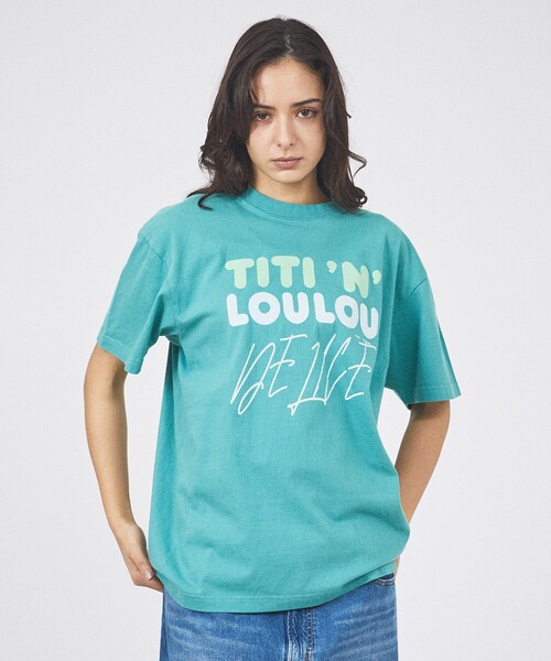 Rouge vif la cle（ルージュヴィフラクレ）の「【TRICOMER/トリコメル】ロゴTシャツ / プリントTシャツ（Tシャツ/カットソー・レディース・その他4/その他8/その他2/その他1/その他7・フリー）」の6枚目の写真