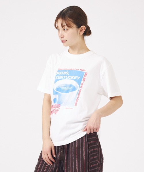 Rouge vif la cle（ルージュヴィフラクレ）の「【TRICOMER/トリコメル】ロゴTシャツ / プリントTシャツ（Tシャツ/カットソー・レディース・その他4/その他8/その他2/その他1/その他7/その他5・フリー）」の13枚目の写真