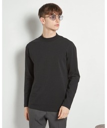 SUIT SELECT（スーツセレクト）の「【RBC】モックネックロングTシャツ/「吸汗速乾」「接触冷感」「UV加工」（Tシャツ/カットソー）」