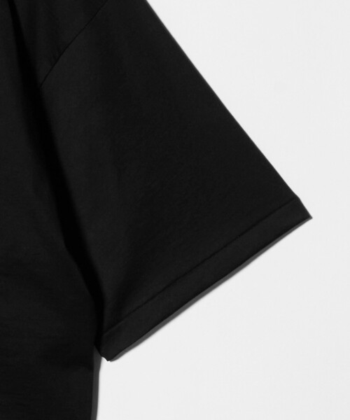 UNITED ARROWS(ユナイテッドアローズ)の「<ATON>オーバーサイズ Tシャツ(Tシャツ/カットソー・レディース・ホワイト/ブラック・01(36))」の8枚目の写真