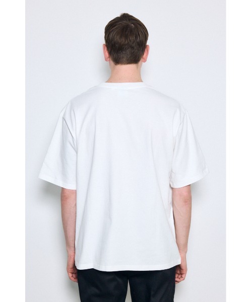 AZUL by moussy(アズールバイマウジー)の「【Dickies×AZUL】ロゴTシャツ(Tシャツ/カットソー・メンズ・ブラック/オレンジ/ホワイト・X-LARGE/LARGE/MEDIUM)」の10枚目の写真