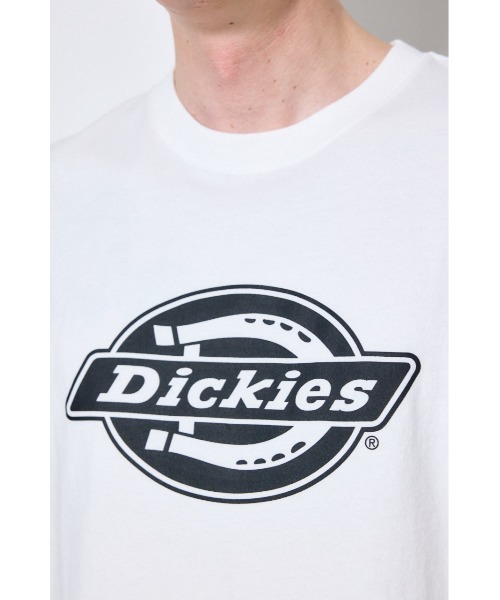 AZUL by moussy(アズールバイマウジー)の「【Dickies×AZUL】ロゴTシャツ(Tシャツ/カットソー・メンズ・ブラック/オレンジ/ホワイト・X-LARGE/LARGE/MEDIUM)」の11枚目の写真