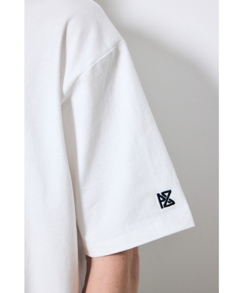 AZUL by moussy(アズールバイマウジー)の「【Dickies×AZUL】ロゴTシャツ(Tシャツ/カットソー・メンズ・ブラック/オレンジ/ホワイト・X-LARGE/LARGE/MEDIUM)」の12枚目の写真