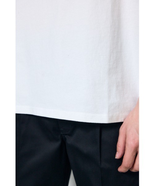 AZUL by moussy(アズールバイマウジー)の「【Dickies×AZUL】ロゴTシャツ(Tシャツ/カットソー・メンズ・ブラック/オレンジ/ホワイト・X-LARGE/LARGE/MEDIUM)」の13枚目の写真