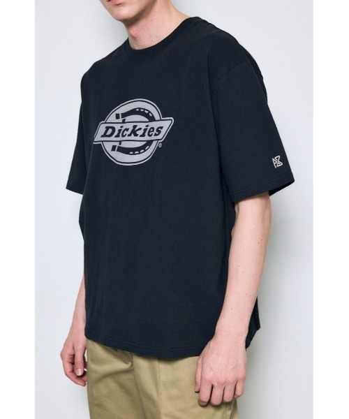 AZUL by moussy(アズールバイマウジー)の「【Dickies×AZUL】ロゴTシャツ(Tシャツ/カットソー・メンズ・ブラック/オレンジ/ホワイト・X-LARGE/LARGE/MEDIUM)」の22枚目の写真
