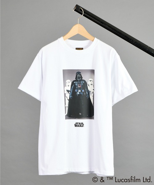 ARTCHIVES MALIBU（アートカイブス マリブ）の「【 Chadwick Products / チャドウィック プロダクツ 】STAR WARS DARTH VADER X STORM TROOPER TEE（Tシャツ/カットソー・メンズ・ホワイト/チャコールグレー・M/L/XL）」の10枚目の写真