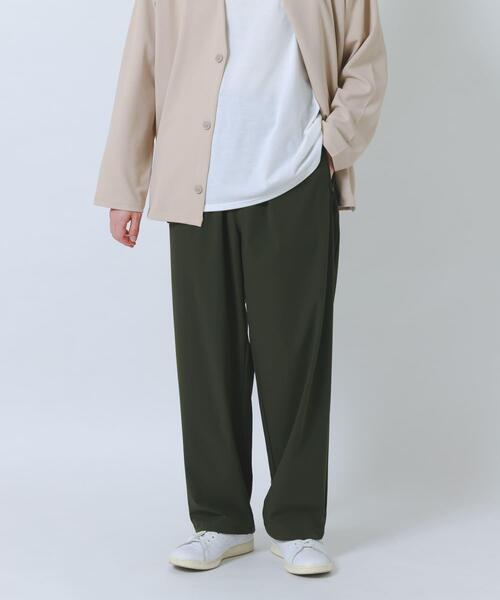 ITEMS URBANRESEARCH(アイテムズ アーバンリサーチ)の「『接触冷感/吸水速乾/イージーケア』多機能ナイロンストレッチイージーパンツ(その他パンツ・メンズ・チャコールグレー/カーキ/ブラック・MEDIUM/LARGE)」の21枚目の写真