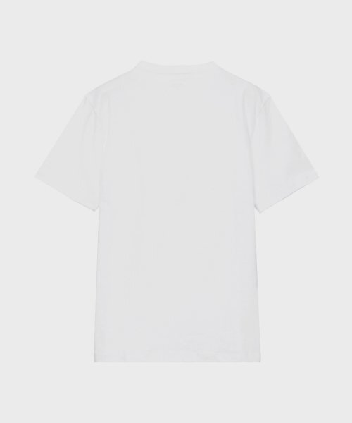 MINDBRIDGE(マインドブリッジ)の「高密度スーピマコットンベーシック半袖Tシャツ_2パック MATS0102(Tシャツ/カットソー・メンズ・ホワイト/ブラック・90/95/100/105/110)」の5枚目の写真