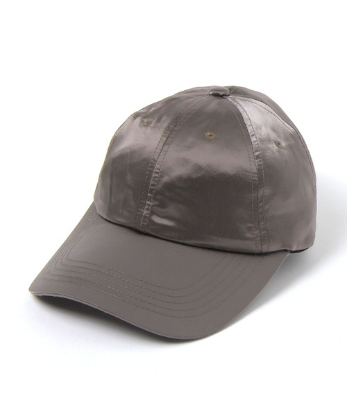 GLOBAL WORK(グローバルワーク)の「UV遮熱サテンCAP/659093(キャップ・レディース・ライトグレー/オフホワイト/ブラック・FREE)」の3枚目の写真