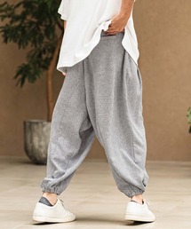 mp14967- Melange Hopsack Balloon Jogger Pants ジョガーパンツ(S64826cmb)