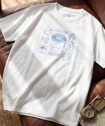 LOGOS（ロゴス）の「【LOGOS/ロゴス】アソート グラフィックデザイン 半袖Tシャツ（Tシャツ/カットソー）」
