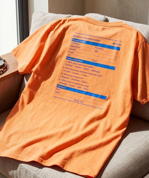 LOGOS(ロゴス)の「【LOGOS/ロゴス】アソート グラフィックデザイン 半袖Tシャツ(Tシャツ/カットソー・メンズ・オレンジ系1/ホワイト系3/ホワイト系4/ホワイト系1/ホワイト系5/オレンジ系2/ホワイト系6/ホワイト系2/ブラック系2/ホワイト系7/ブラック系1/グレー系2/グレー系3/ホワイト系8/ブラック系3/グレー系1・XS/S/XL/M/L)」の15枚目の写真