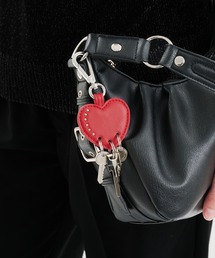 selle glant（セレグランテ）の「DESIGN HEART CHARM KEYRING / デザインハートチャームキーリング（キーホルダー）」
