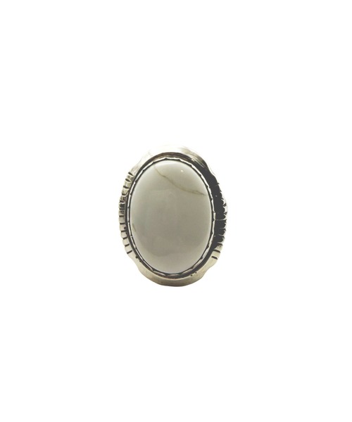Indian Jewelry(インディアンジュエリー)の「THEATER シアター ネイティブデザインオーバルストーン3ラインズシルバーリング Made in USA(リング・レディース・A/B/C/F/K/L/D/M/E/G/N/I/H/J・#9/#11/#12/#10/#13)」の9枚目の写真