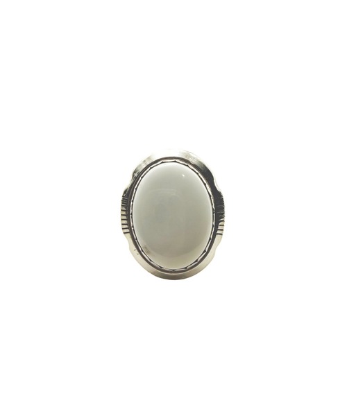 Indian Jewelry(インディアンジュエリー)の「THEATER シアター ネイティブデザインオーバルストーン3ラインズシルバーリング Made in USA(リング・レディース・A/B/C/F/K/L/D/M/E/G/N/I/H/J・#9/#11/#12/#10/#13)」の14枚目の写真