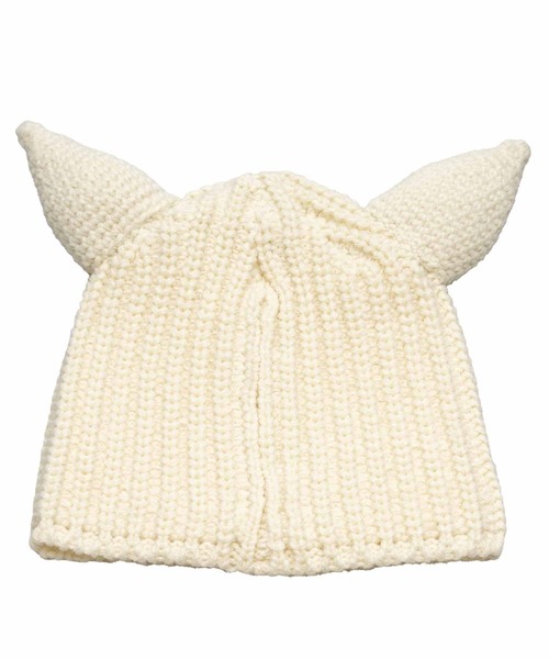 BASICKS(ベイシックス)の「【BASICKS/ベーシックス】Devil Beanie/デビルビーニー(ニットキャップ/ビーニー・レディース・ホワイト/ブラック・FREE)」の5枚目の写真