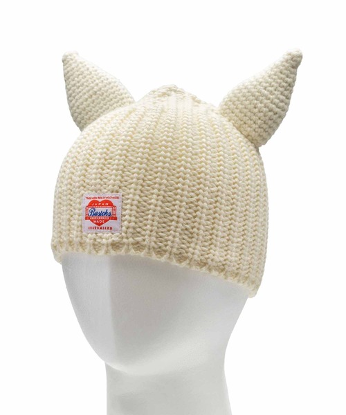 BASICKS(ベイシックス)の「【BASICKS/ベーシックス】Devil Beanie/デビルビーニー(ニットキャップ/ビーニー・レディース・ホワイト/ブラック・FREE)」の6枚目の写真