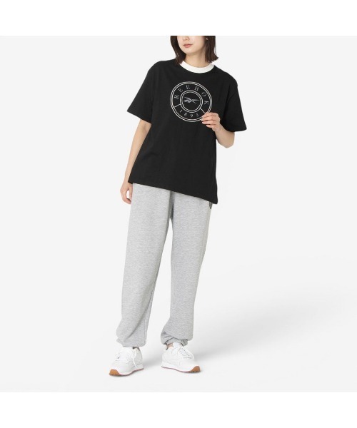 Reebok(リーボック)の「ローンクラブ Tシャツ / LAWN CLUB T-SHIRT(Tシャツ/カットソー・レディース・グレー/ブラック・X-SMALL/SMALL/MEDIUM/LARGE)」の6枚目の写真