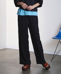 ROSE BUD | 3D FLORAL EMBROIDERY PANTS(その他パンツ)