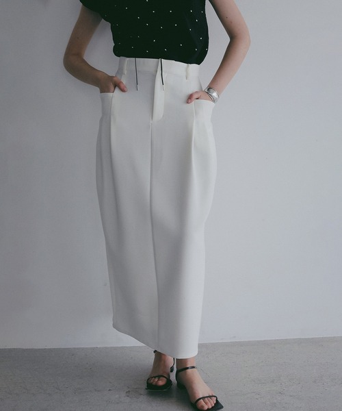 セール】I LINE POCKET SKIRT（スカート）｜MANOF（マノフ）の