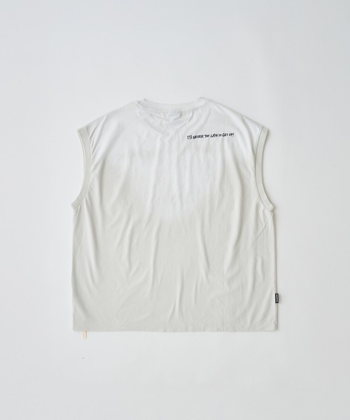 ADAM PATEK(アダムパテック)の「ADAMPATEK/gallagher sleeveless/ノースリーブカットソー(AP2614022)(Tシャツ/カットソー・レディース・ホワイト/グリーン/ピンク/ブラック・1/2)」の17枚目の写真