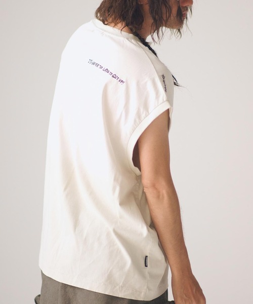 ADAM PATEK(アダムパテック)の「ADAMPATEK/gallagher sleeveless/ノースリーブカットソー(AP2614022)(Tシャツ/カットソー・レディース・ホワイト/グリーン/ピンク/ブラック・1/2)」の22枚目の写真