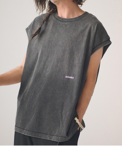 ADAM PATEK(アダムパテック)の「ADAMPATEK/gallagher sleeveless/ノースリーブカットソー(AP2614022)(Tシャツ/カットソー・レディース・ホワイト/グリーン/ピンク/ブラック・1/2)」の18枚目の写真