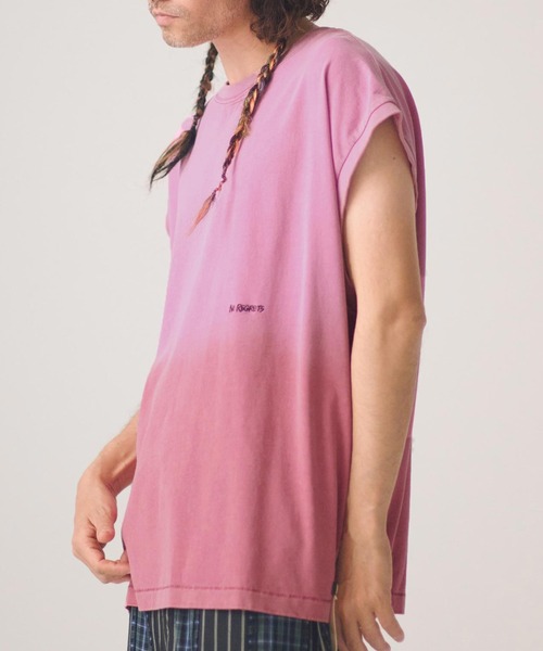 ADAM PATEK(アダムパテック)の「ADAMPATEK/gallagher sleeveless/ノースリーブカットソー(AP2614022)(Tシャツ/カットソー・レディース・ホワイト/グリーン/ピンク/ブラック・1/2)」の21枚目の写真