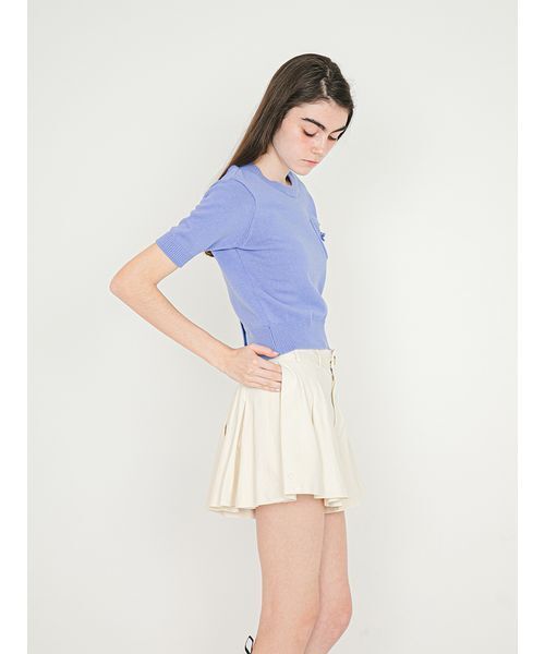 SORIN(ソリン )の「Back Open Knit Top/バックオープン ニットトップ(ニット/セーター・レディース・ダークグレー/ライトグレー/ラベンダー・38)」の9枚目の写真