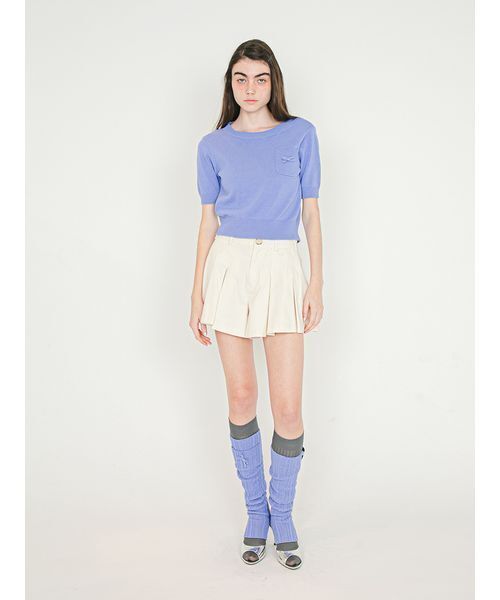 SORIN(ソリン )の「Back Open Knit Top/バックオープン ニットトップ(ニット/セーター・レディース・ダークグレー/ライトグレー/ラベンダー・38)」の11枚目の写真