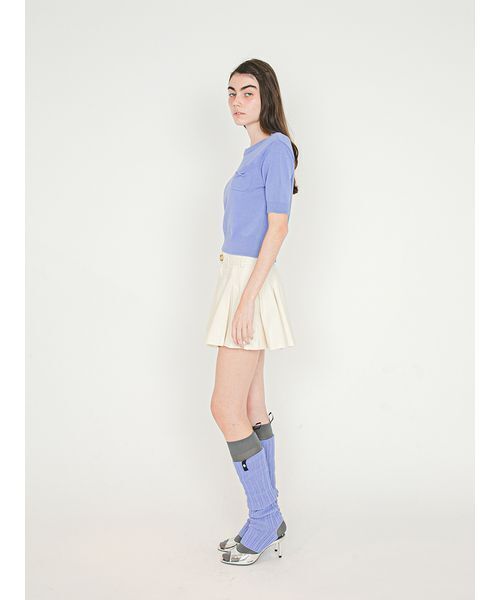 SORIN(ソリン )の「Back Open Knit Top/バックオープン ニットトップ(ニット/セーター・レディース・ダークグレー/ライトグレー/ラベンダー・38)」の5枚目の写真