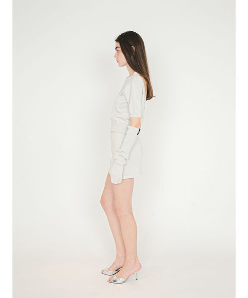 SORIN(ソリン )の「Back Open Knit Top/バックオープン ニットトップ(ニット/セーター・レディース・ダークグレー/ライトグレー/ラベンダー・38)」の21枚目の写真