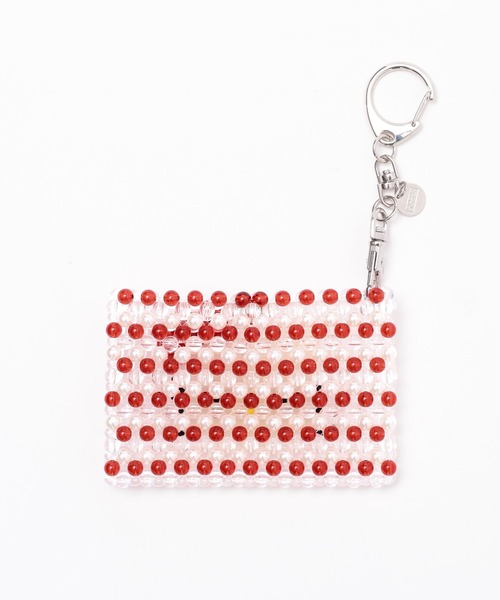 LOWRYS FARM（ローリーズファーム）の「【サンリオキャラクターズ】ビーズポーチ 651908/GOODS（カードケース・レディース・ブラック/ブラウン/レッド・FREE）」の10枚目の写真