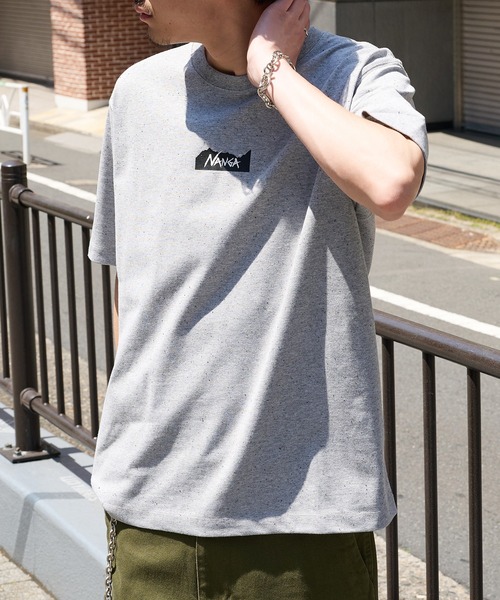 NANGA(ナンガ)の「【NANGA】ECO HYBRID MT LOGO TEE NW2211-1G208(Tシャツ/カットソー・メンズ・ブラック/グレー/ホワイト・M/L/XL/S)」の14枚目の写真