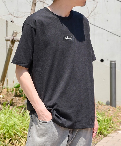 NANGA(ナンガ)の「【NANGA】ECO HYBRID MT LOGO TEE NW2211-1G208(Tシャツ/カットソー・メンズ・ブラック/グレー/ホワイト・M/L/XL/S)」の10枚目の写真