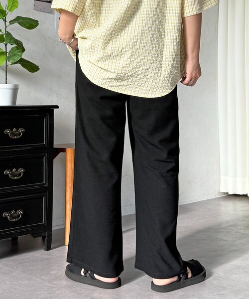 CPCM(シーピーシーエム)の「麻混イージーパンツ(その他パンツ・レディース・ライトベージュ/アイボリー/ブラック/ネイビー・FREE/SMALL)」の15枚目の写真